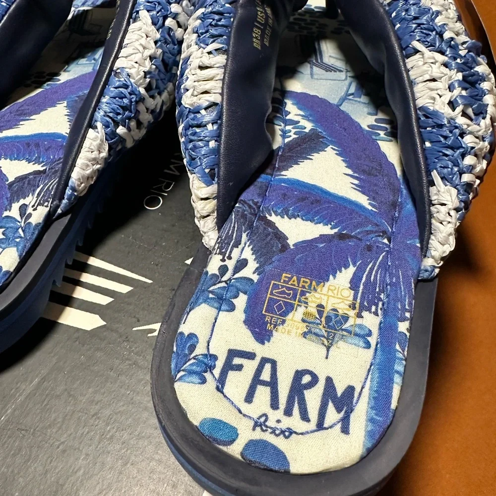 FARM Rio Raffia Puffy Flip Flop - Picture 9 of 10